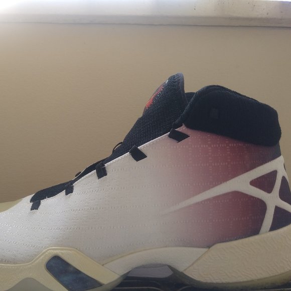 Jordan 30 White/Black-Wolf Grey (Slighty Customized) - Picture 9 of 15